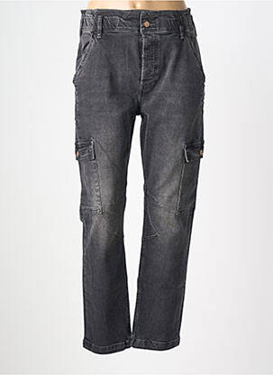 Jeans coupe droite poches gris SCOTCH & SODA femme