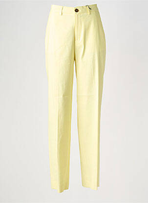 Pantalon slim poches jaune SCOTCH & SODA femme