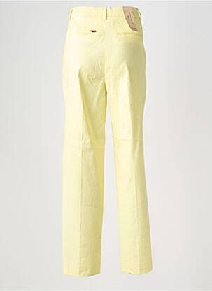 Pantalon slim poches jaune SCOTCH & SODA femme