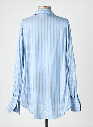 Chemisier imprimé fantaisie manches longues bleu SCOTCH & SODA femme