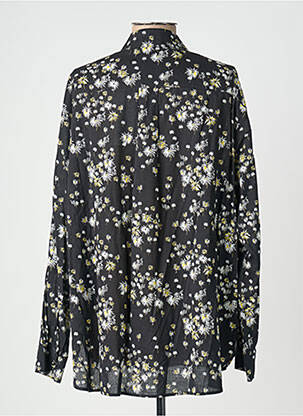 Chemisier imprimé fantaisie manches longues noir SCOTCH & SODA femme