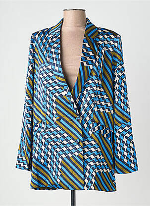 Blazer manches longues bleu LA PETITE ETOILE femme