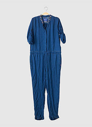 Combi-pantalon fermeture boutonnée sur le devant manches longues bleu SCOTCH & SODA femme