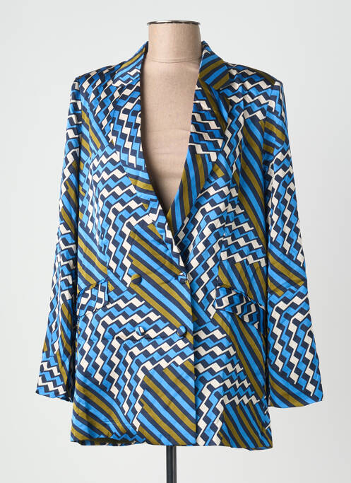 Blazer manches longues bleu LA PETITE ETOILE femme