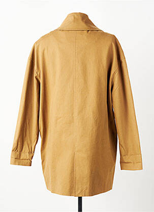 Trench finition intérieure doublée sans capuche marron SCHOOL RAG femme