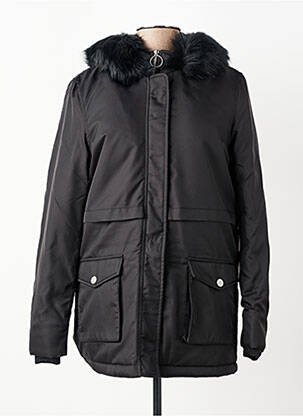Parka fermeture zippée sur le devant a capuche noir I.CODE (By IKKS) femme