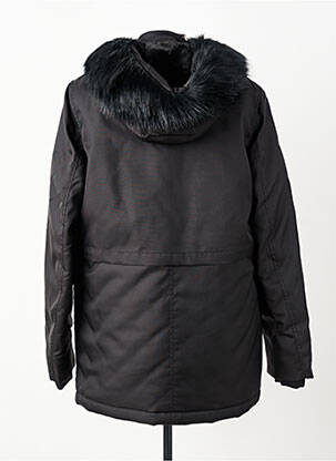 Parka fermeture zippée sur le devant a capuche noir I.CODE (By IKKS) femme