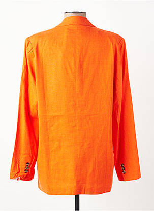 Blazer coupe cintrée orange LA PETITE ETOILE femme