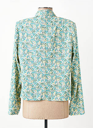 Veste casual coupe cintrée vert LE TEMPS DES CERISES femme