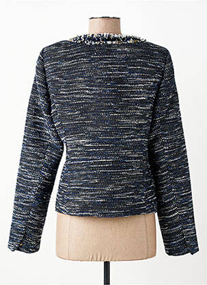 Veste casual col rond bleu SCOTCH & SODA femme