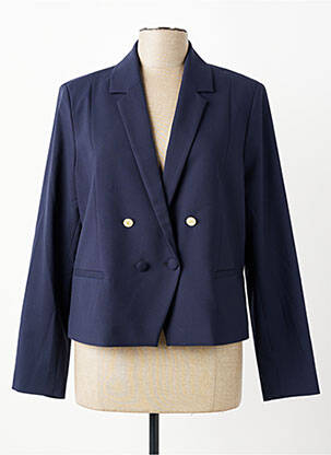 Blazer coupe cintrée bleu I.CODE (By IKKS) femme