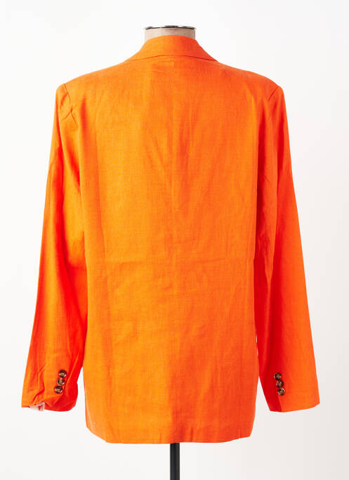 Blazer coupe cintrée orange LA PETITE ETOILE femme