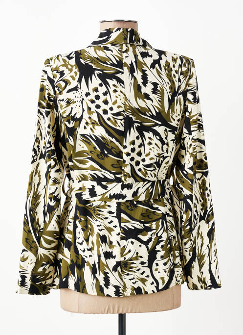 Veste casual finition intérieure doublée vert LE TEMPS DES CERISES femme