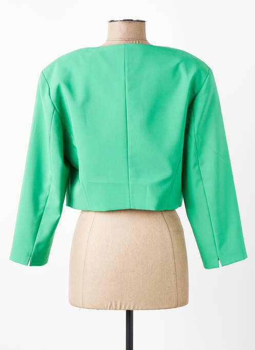 Veste casual col rond vert KOCCA femme