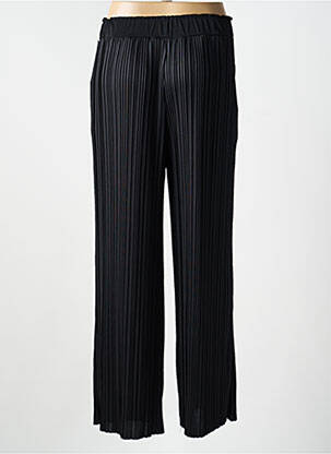 Pantalon large coupe fluide taille normale noir IKKS femme