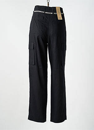 Pantalon droit taille à pinces taille haute noir SCOTCH & SODA femme