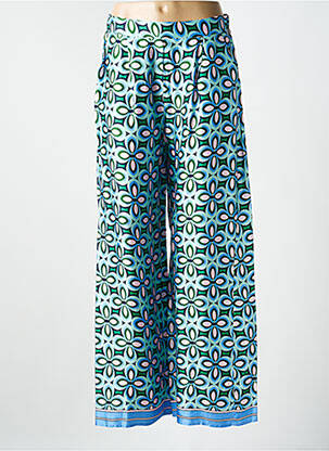 Pantalon large coupe fluide taille normale vert LA PETITE ETOILE femme