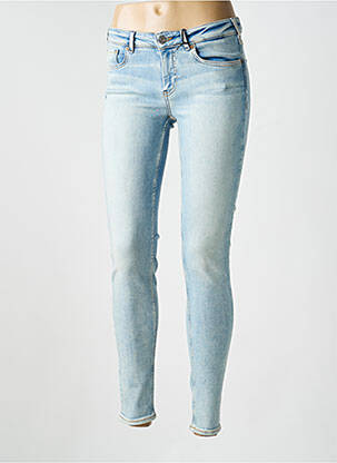 Jeans skinny stretch taille basse bleu SCOTCH & SODA femme