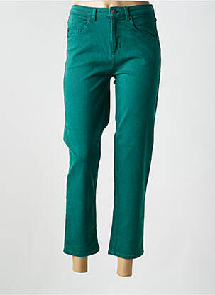 Jeans coupe slim taille normale taille normale vert POM AMSTERDAM femme