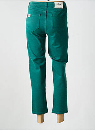 Jeans coupe slim taille normale taille normale vert POM AMSTERDAM femme