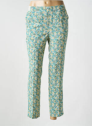 Pantalon chino poches vert LE TEMPS DES CERISES femme