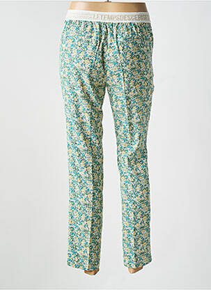 Pantalon chino poches vert LE TEMPS DES CERISES femme