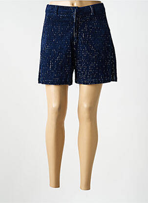 Short taille à pinces taille normale bleu ARTLOVE femme