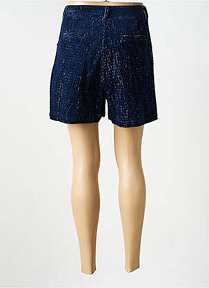 Short taille à pinces taille normale bleu ARTLOVE femme