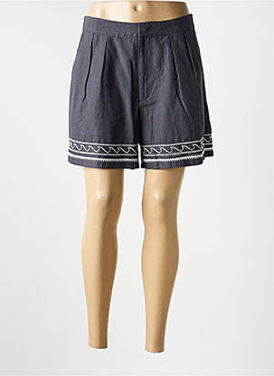Short taille à pinces taille haute gris SCOTCH & SODA femme