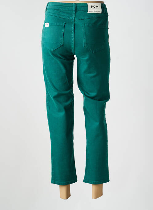 Jeans coupe slim taille normale taille normale vert POM AMSTERDAM femme