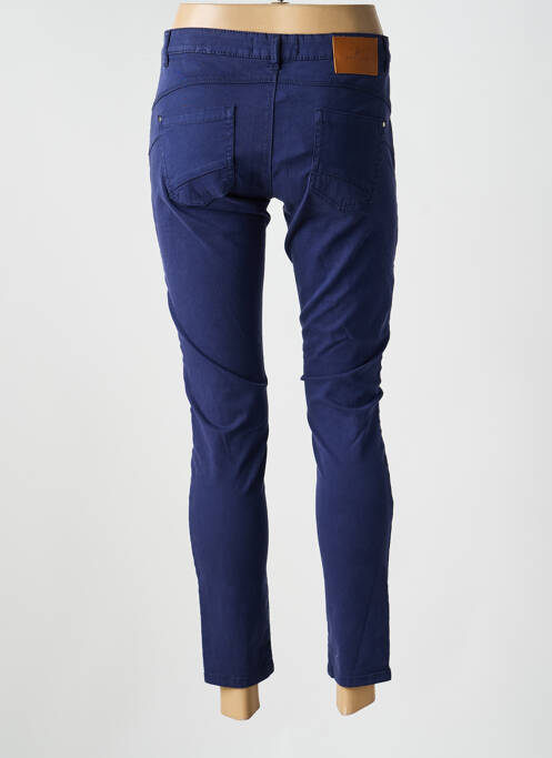 Jeans coupe slim taille basse taille basse bleu ONE STEP femme