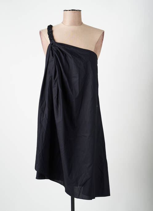 Robe courte fines bretelles noir SELECTED femme
