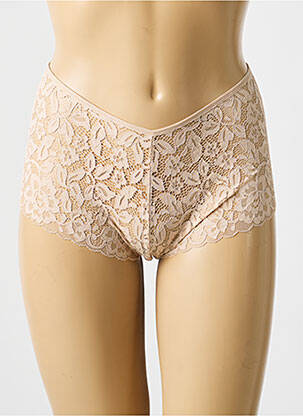 Shorty tissage dentelle chair CALIDA femme