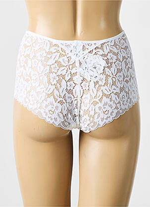 Shorty tissage dentelle blanc CALIDA femme