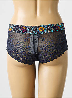 Shorty stretch bleu EMPREINTE femme