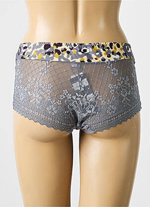 Shorty stretch gris EMPREINTE femme