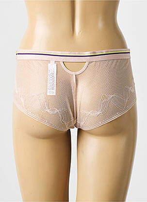 Shorty légère et transparente rose PASSIONATA femme
