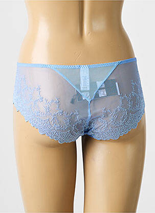 Shorty broderie bleu EMPREINTE femme