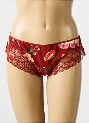 Shorty légère et transparente orange AUBADE femme