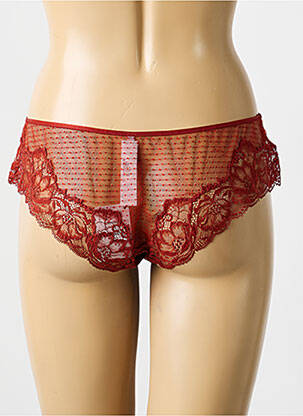 Shorty légère et transparente orange AUBADE femme