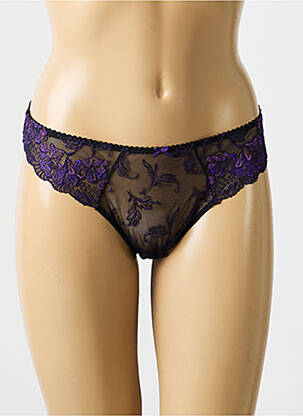 Culotte tissage dentelle violet AUBADE femme