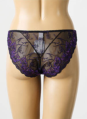 Culotte tissage dentelle violet AUBADE femme