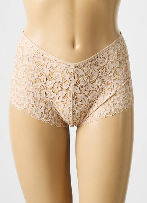 Shorty tissage dentelle chair CALIDA femme