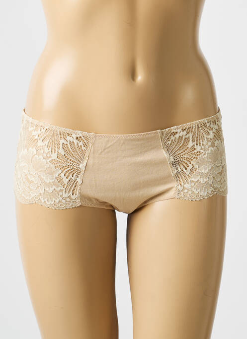 Shorty tissage dentelle chair CALIDA femme