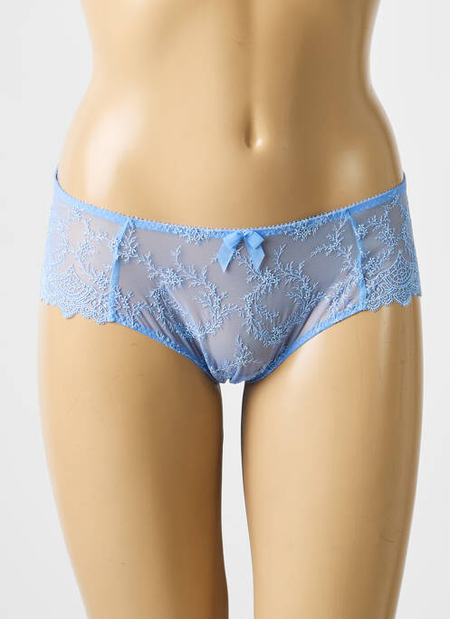 Shorty broderie bleu EMPREINTE femme