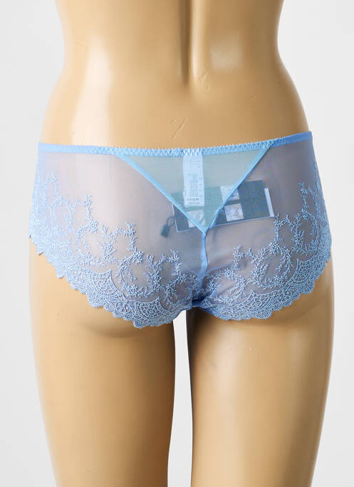 Shorty broderie bleu EMPREINTE femme