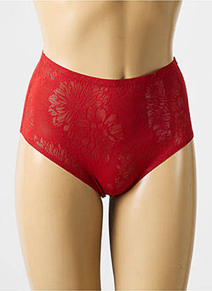 Culotte haute légère et transparente rouge TRIUMPH femme
