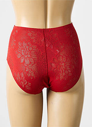 Culotte haute légère et transparente rouge TRIUMPH femme