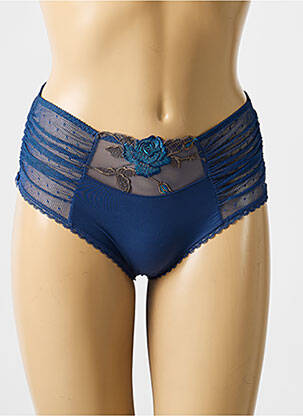 Culotte stretch bleu EMPREINTE femme
