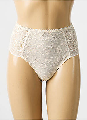 Culotte haute légère et transparente blanc EMPREINTE femme